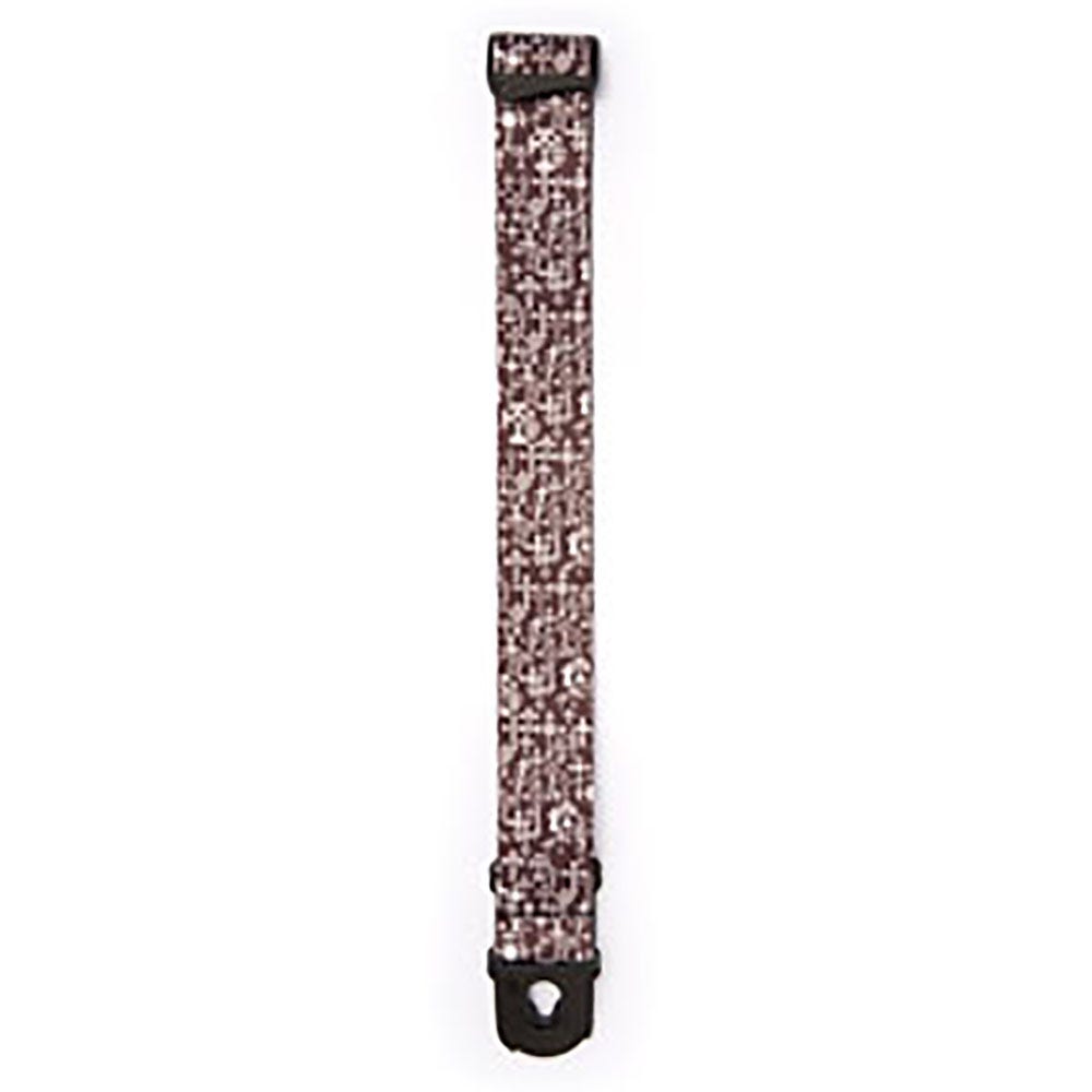 Planet Waves 50ALP02 Alchemy Planet Lock Guitar Bass Strap, Gothic Cross