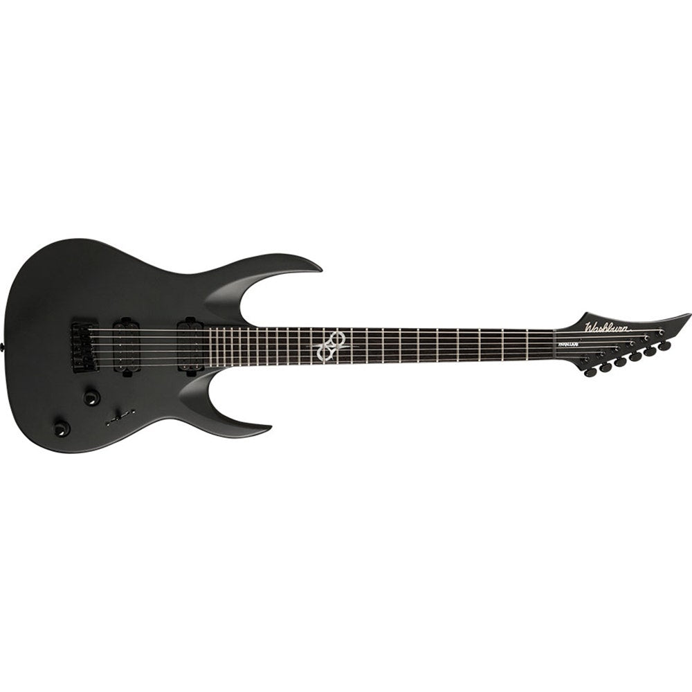 Washburn PX-SOLAR160C Ola Englund Parallaxe Solar 6-String Electric Guitar - Black Matte (B-STOCK)