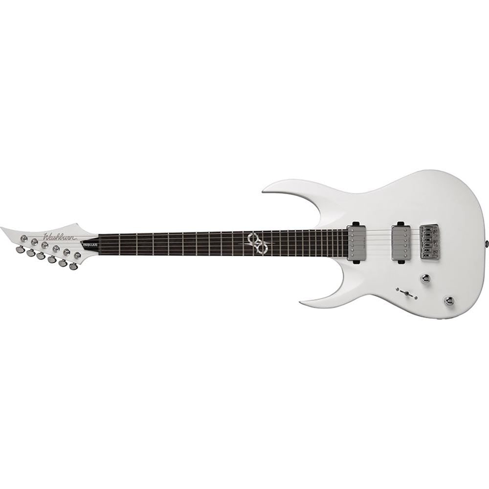 Washburn PX-SOLAR160WHMLH Parallaxe Series 6-String Ola Englund Signature Left-Handed Electric Guitar - Matte White (B-STOCK)
