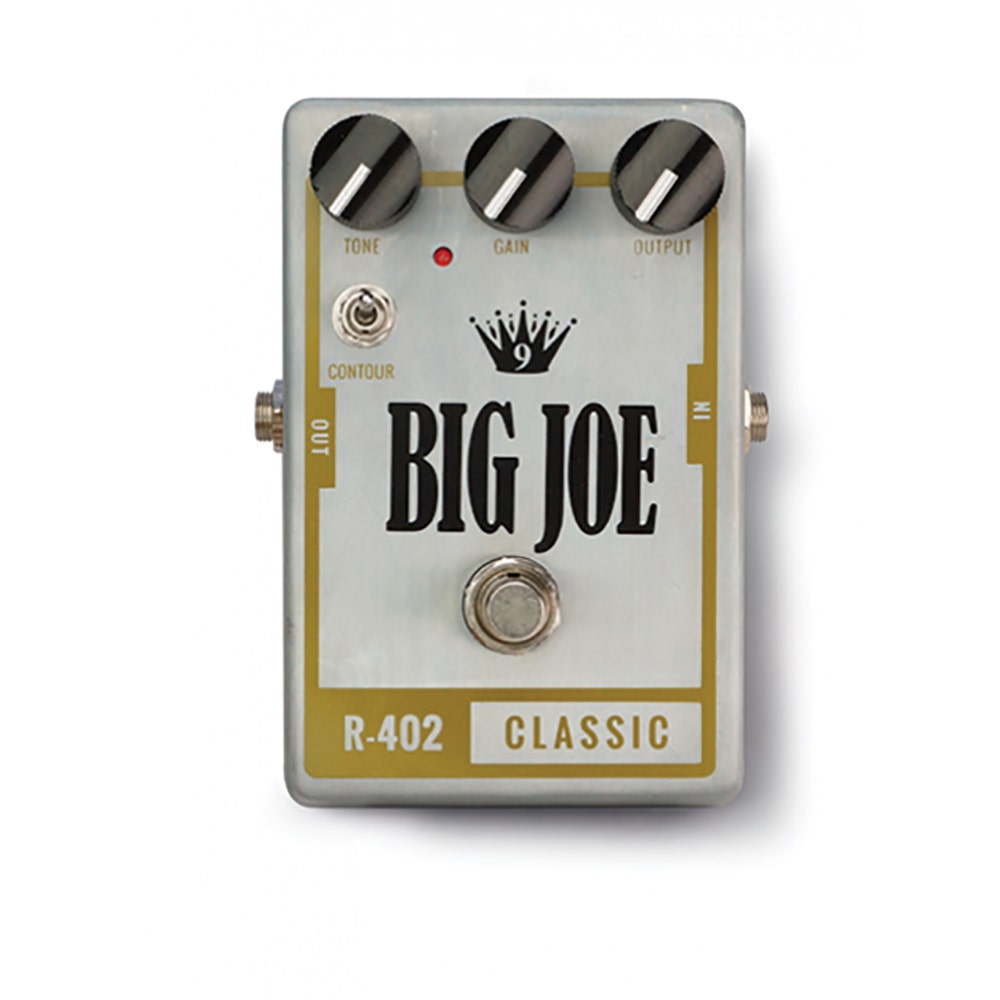 Big Joe Stomp Box Company R-402 Raw Series Classic Tube Saturation Guitar Effect Pedal
