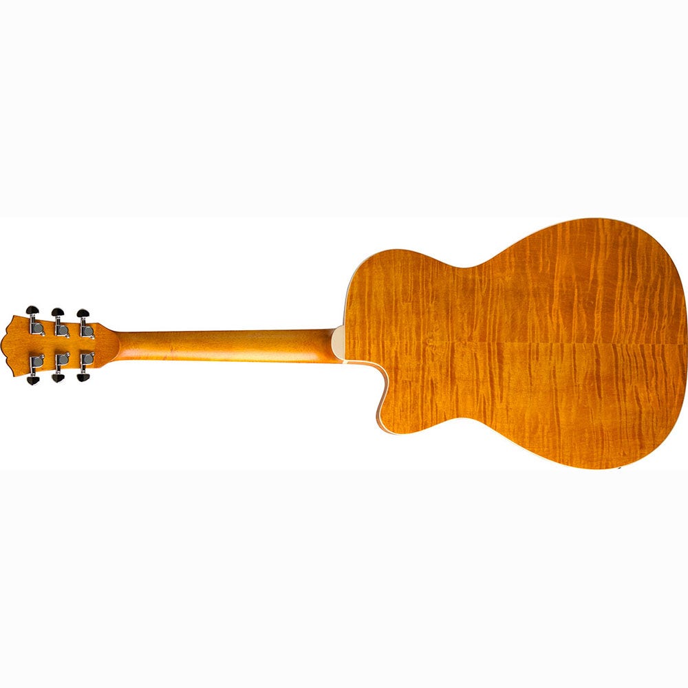 Washburn R45RCE Bluegrass Series Round Neck Resonator Acoustic Guitar - Trans Honey