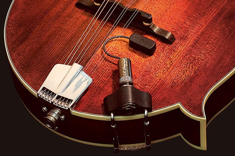 LR Baggs Mandolin Pickup with External Jack Mount