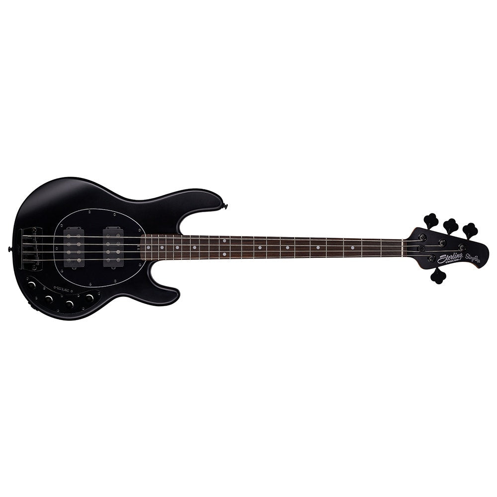Sterling by Music Man StingRay Ray34HH Electric Bass Guitar, Stealth Black
