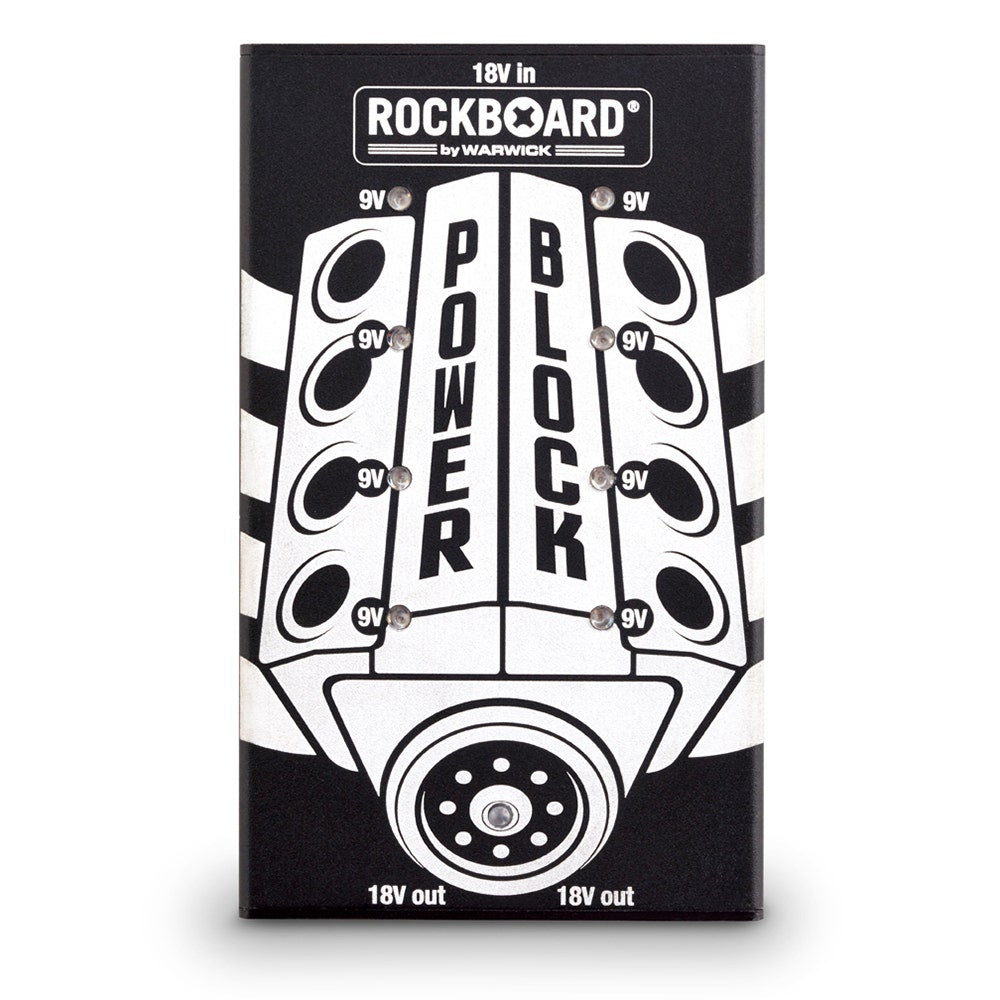 RockBoard RBO POW BLOCK Power Block Guitar Effects Pedalboard Multi-Power Supply