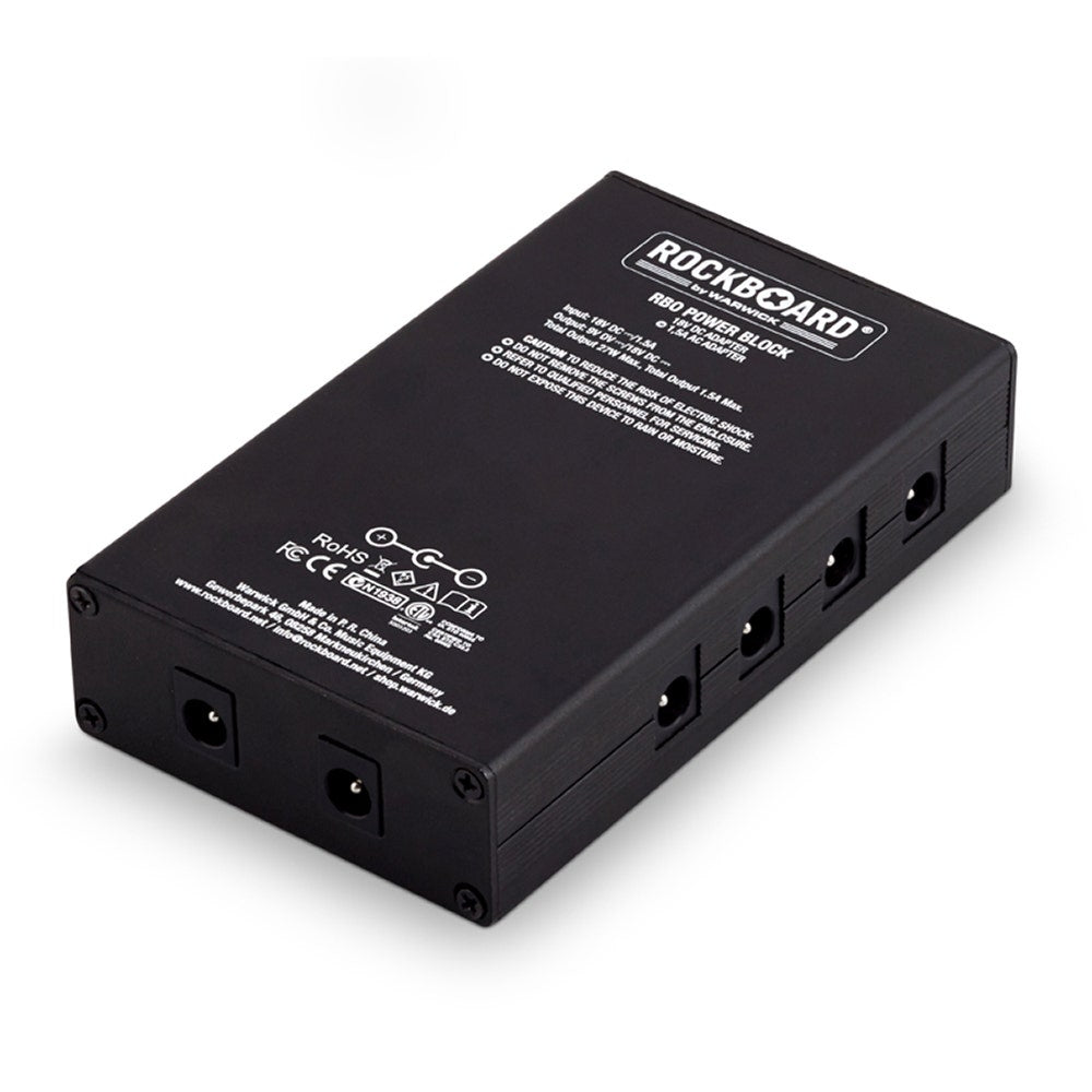 RockBoard RBO POW BLOCK Power Block Guitar Effects Pedalboard Multi-Power Supply