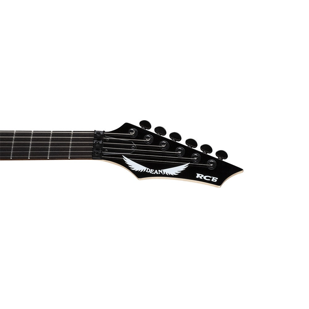 Dean Rusty Cooley RC6 Electric Guitar, Floyd Rose Special Bridge - Classic Black