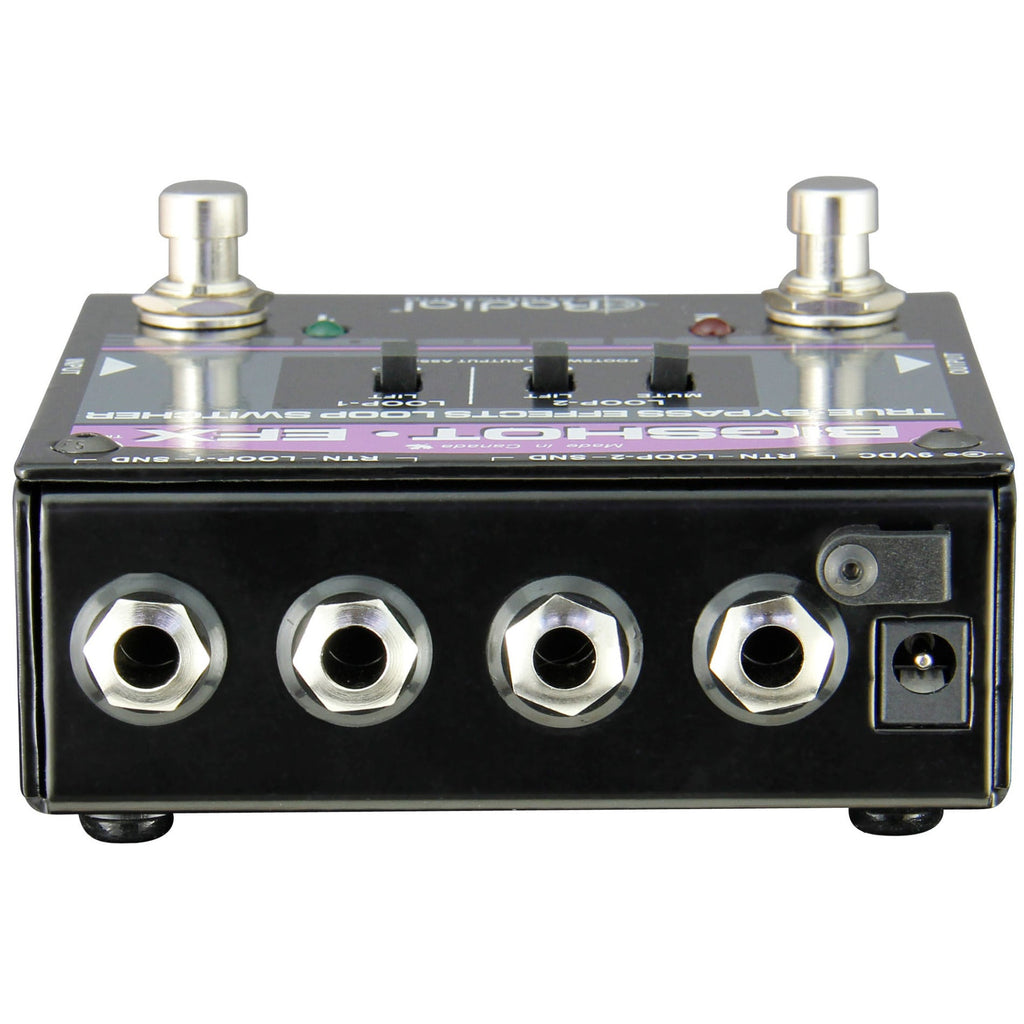 Radial Engineering BigShot EFX True-Bypass Guitar Effects Loop Switcher Pedal