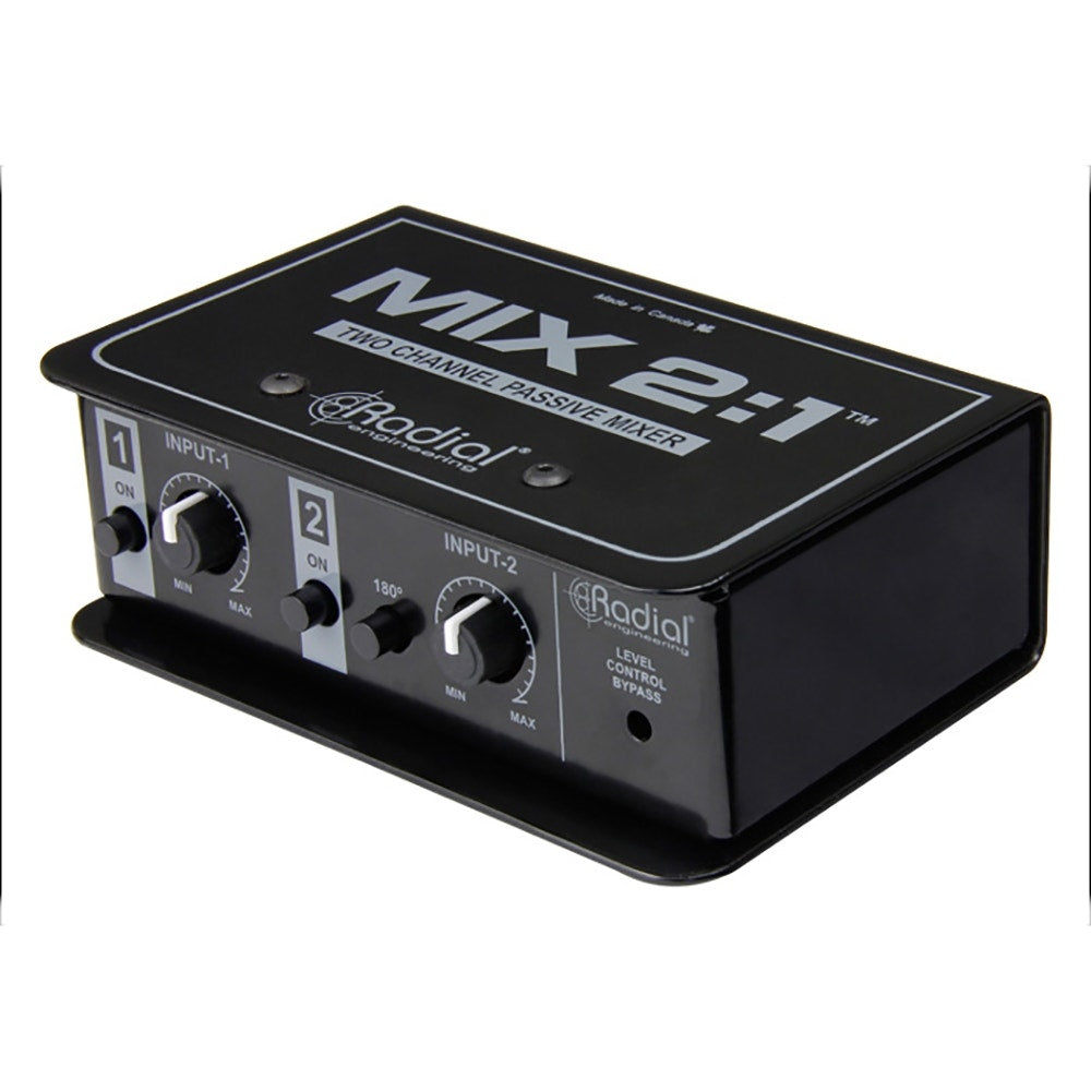 Radial Engineering Mix 2:1 Two Channel Audio Combiner & Mixer