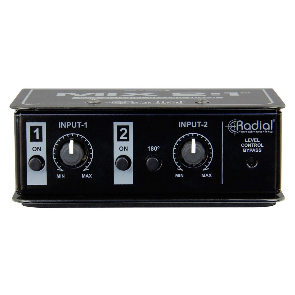 Radial Engineering Mix 2:1 Two Channel Audio Combiner & Mixer