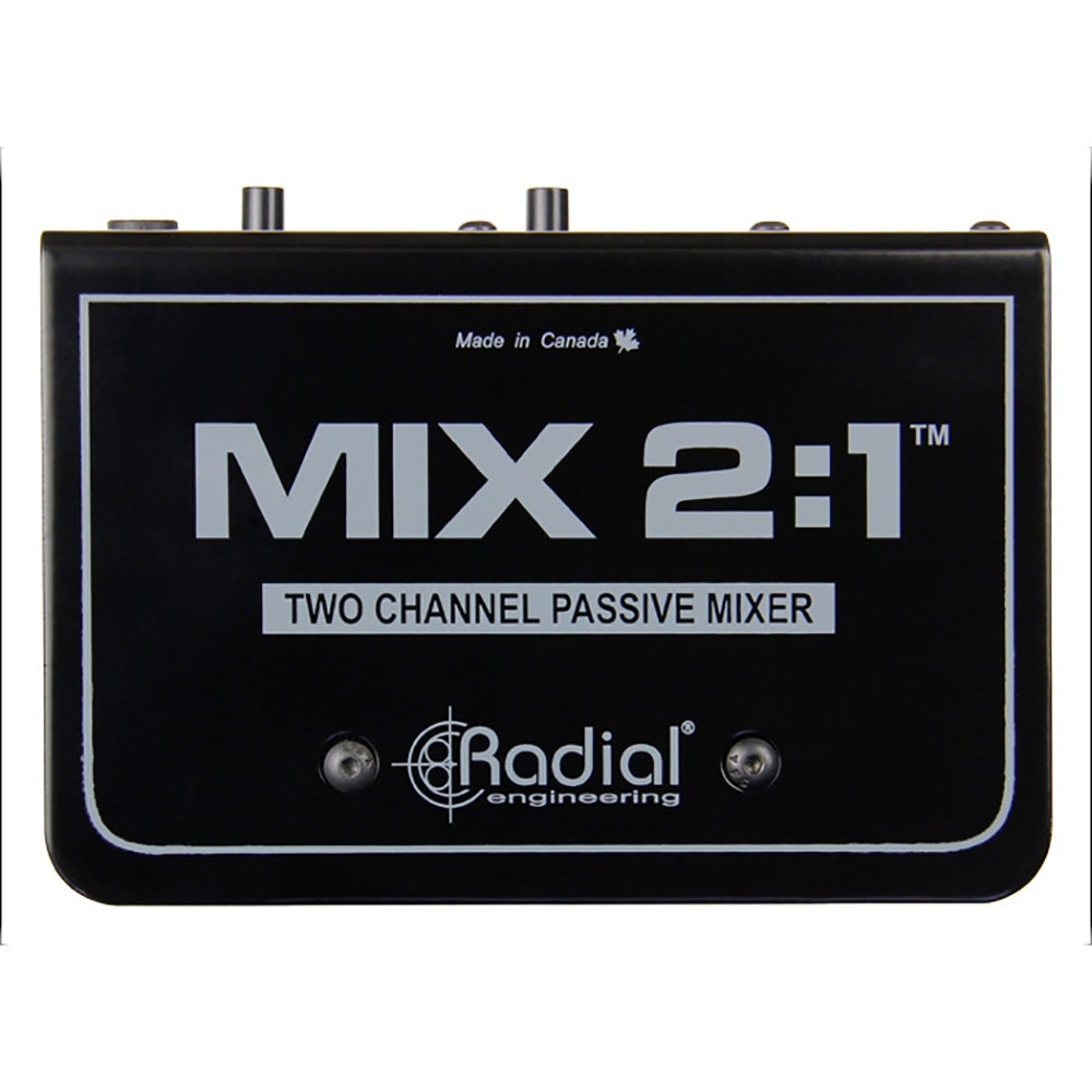 Radial Engineering Mix 2:1 Two Channel Audio Combiner & Mixer