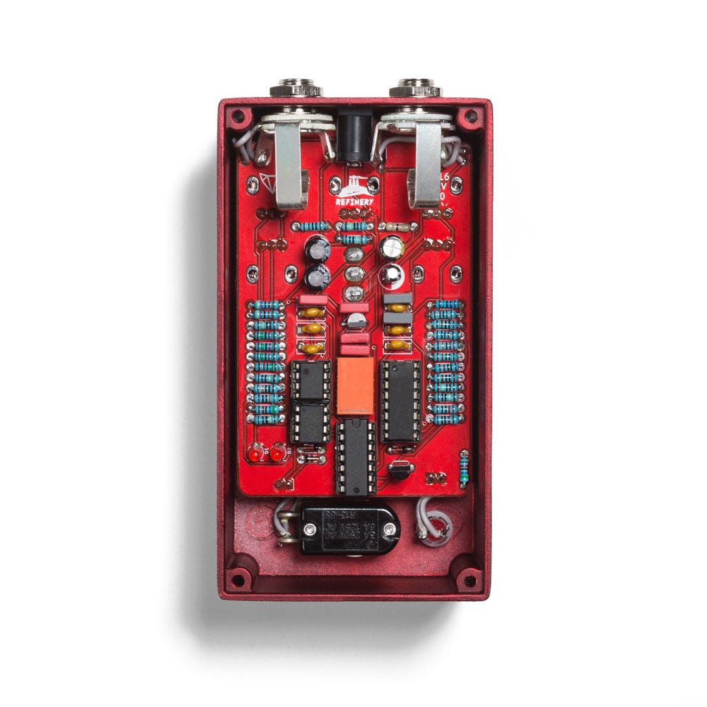 Foxpedal Refinery V2 Compressor Guitar Effects Pedal