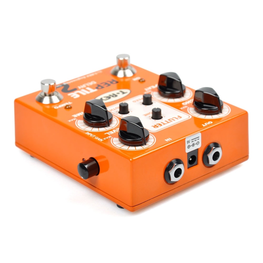 T-Rex Engineering Reptile 2 Tape-style Digital Delay Guitar Effects Pedal with Tap Tempo