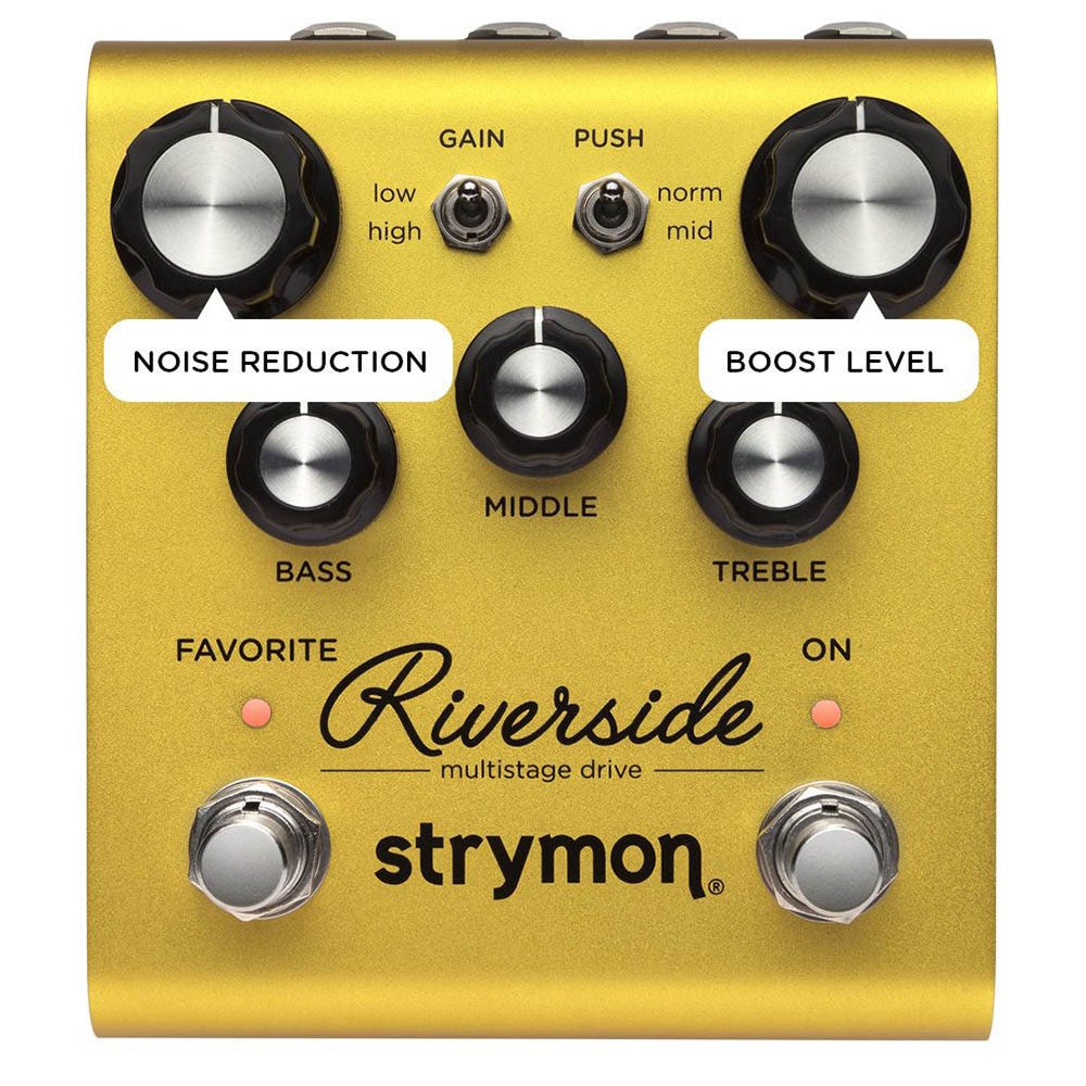 Strymon Riverside Multistage Drive Guitar Effects Pedal