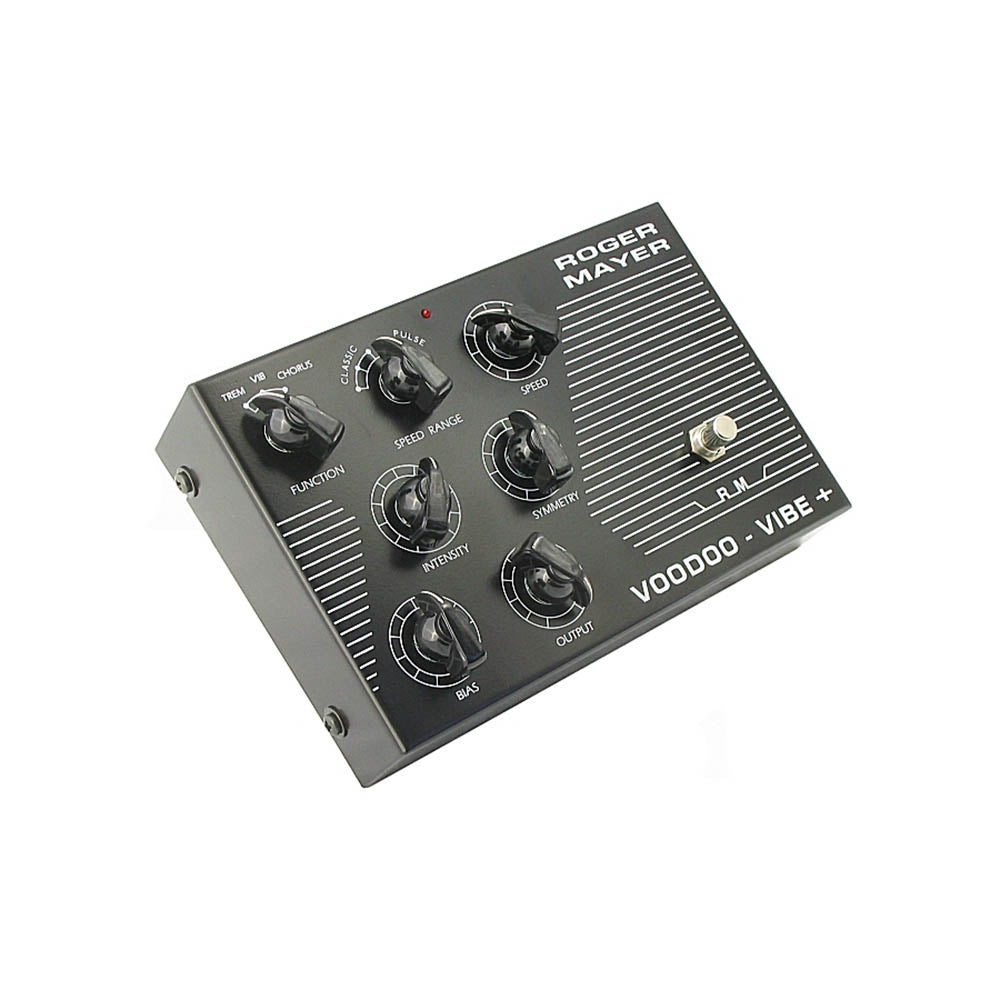 Roger Mayer Voodoo Vibe+ (Plus) Guitar Effects Pedal, All Analog Vibe with Tremolo and Vibrato