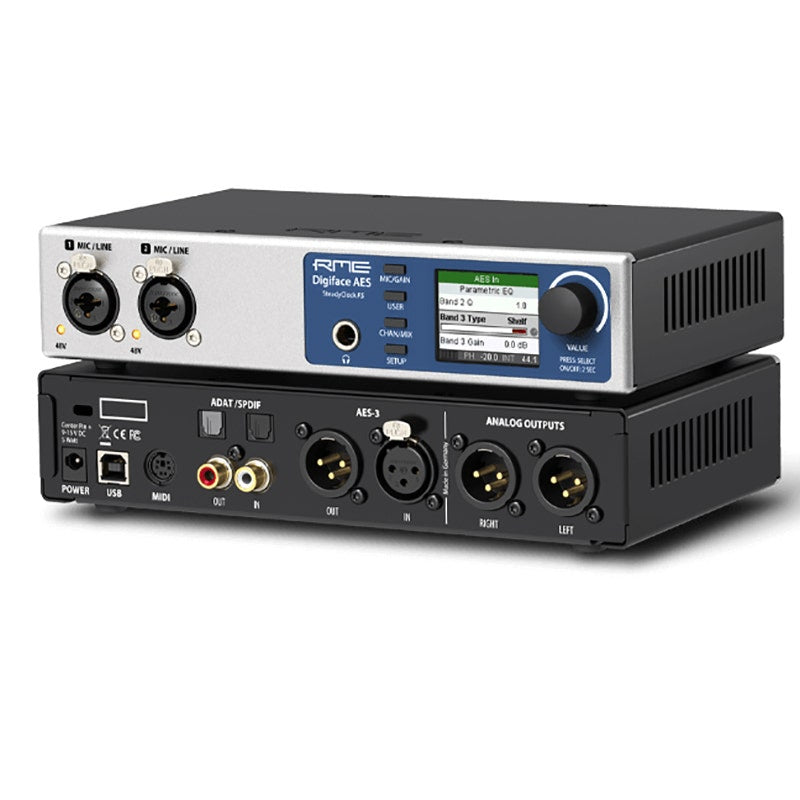 RME Digiface AES 24 Bit / 192 kHz, 2x Analog I/O USB Interface