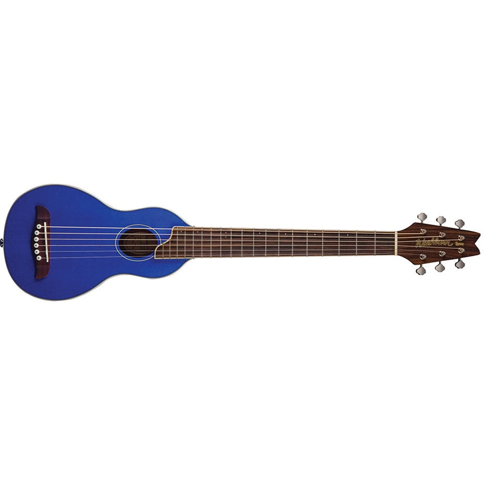 Washburn Guitars RO10STBLK-A-U Rover Acoustic Guitar w/ Gig Bag, Blue