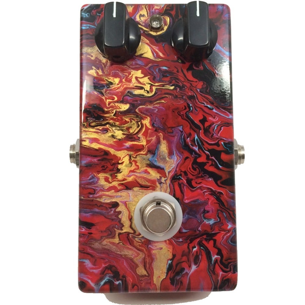Rockbox Electronics Red Dog Overdrive / Distortion Effects Pedal Special Edition SN #406 Hand Painted