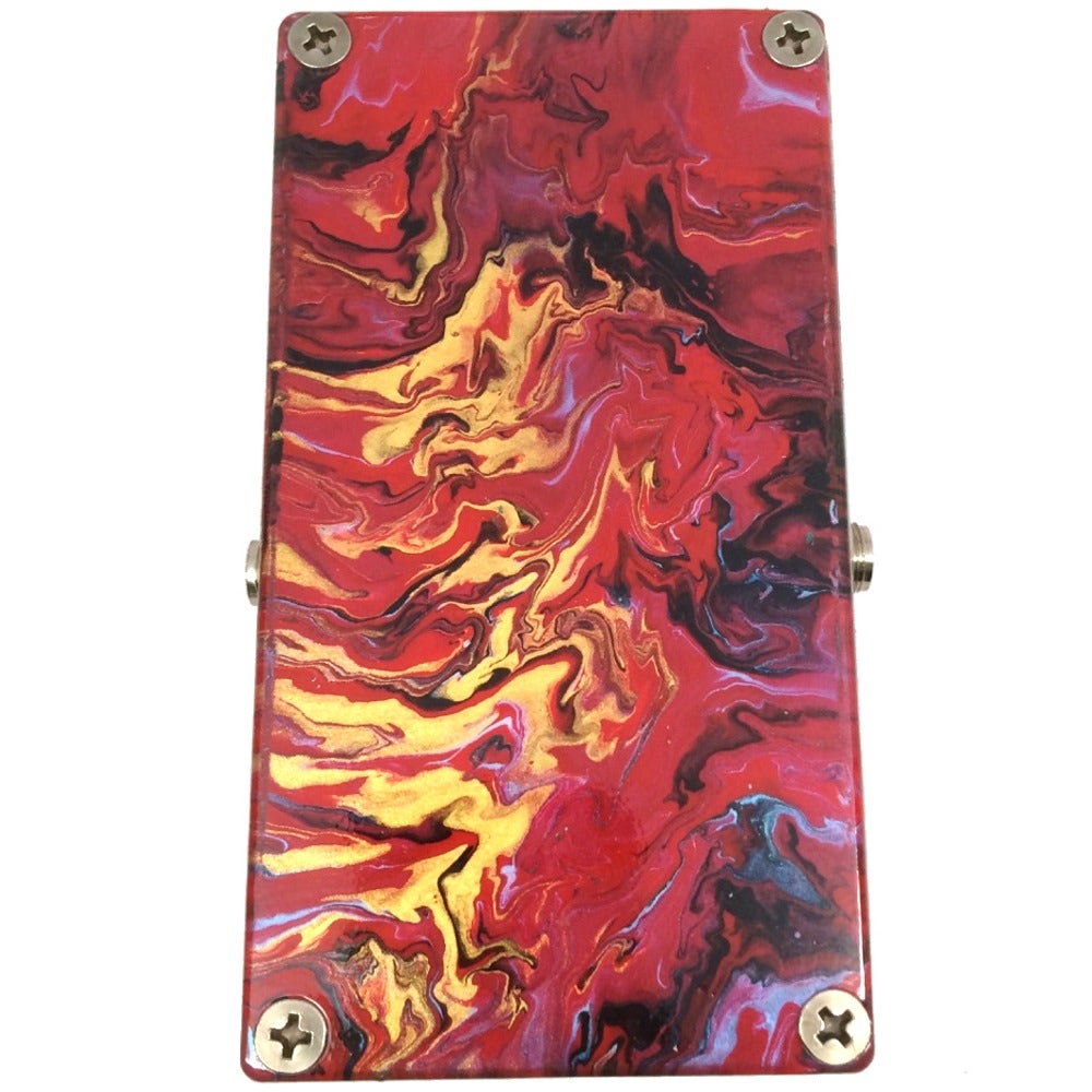 Rockbox Electronics Red Dog Overdrive / Distortion Effects Pedal Special Edition SN #406 Hand Painted