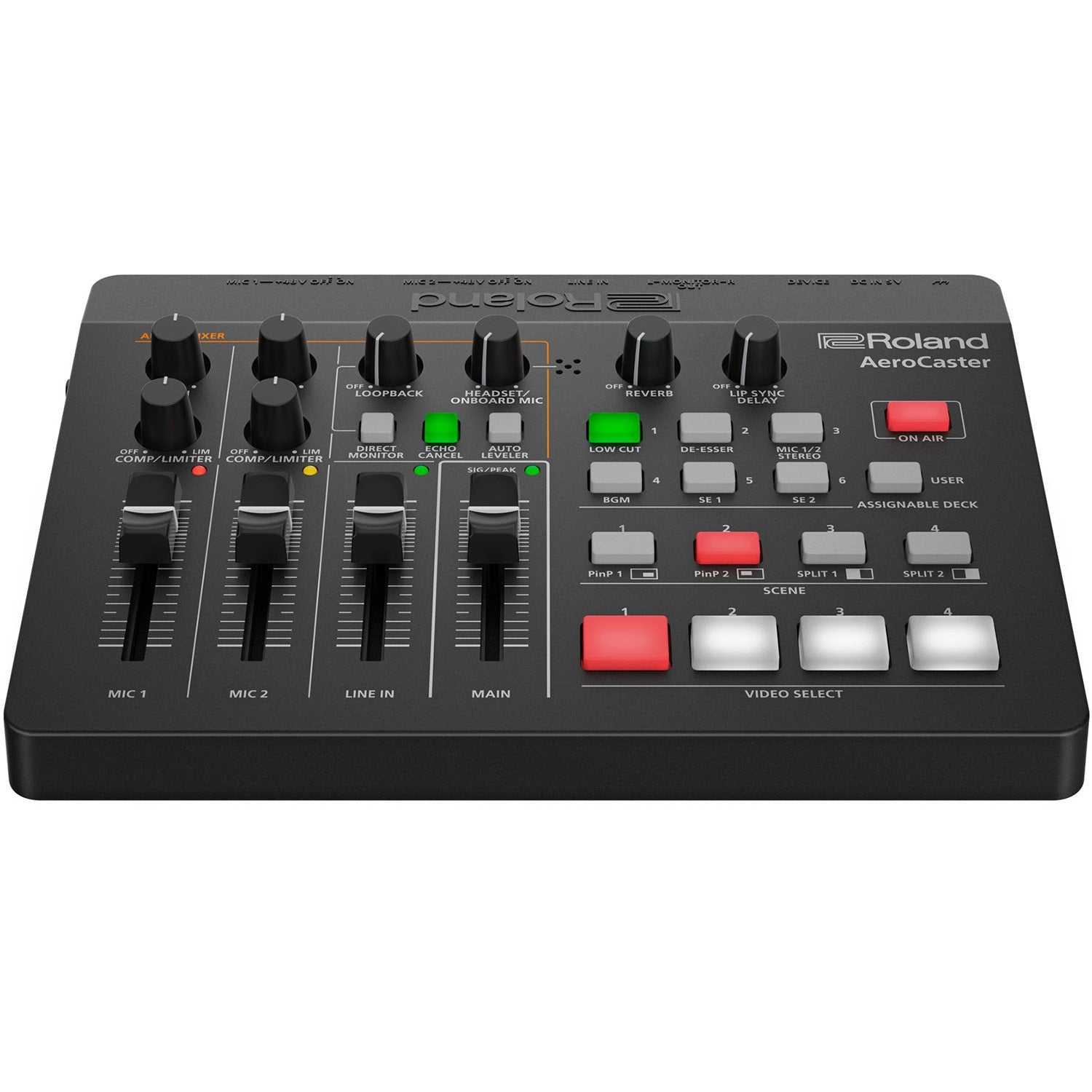 Roland AeroCaster VRC-01 Audio Interface and Control Surface Livestreaming System