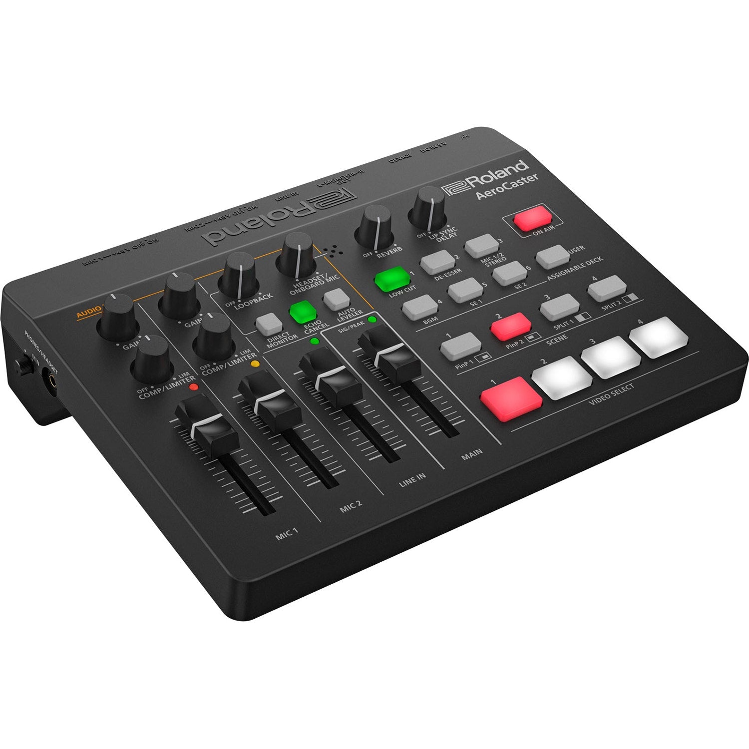Roland AeroCaster VRC-01 Audio Interface and Control Surface Livestreaming System