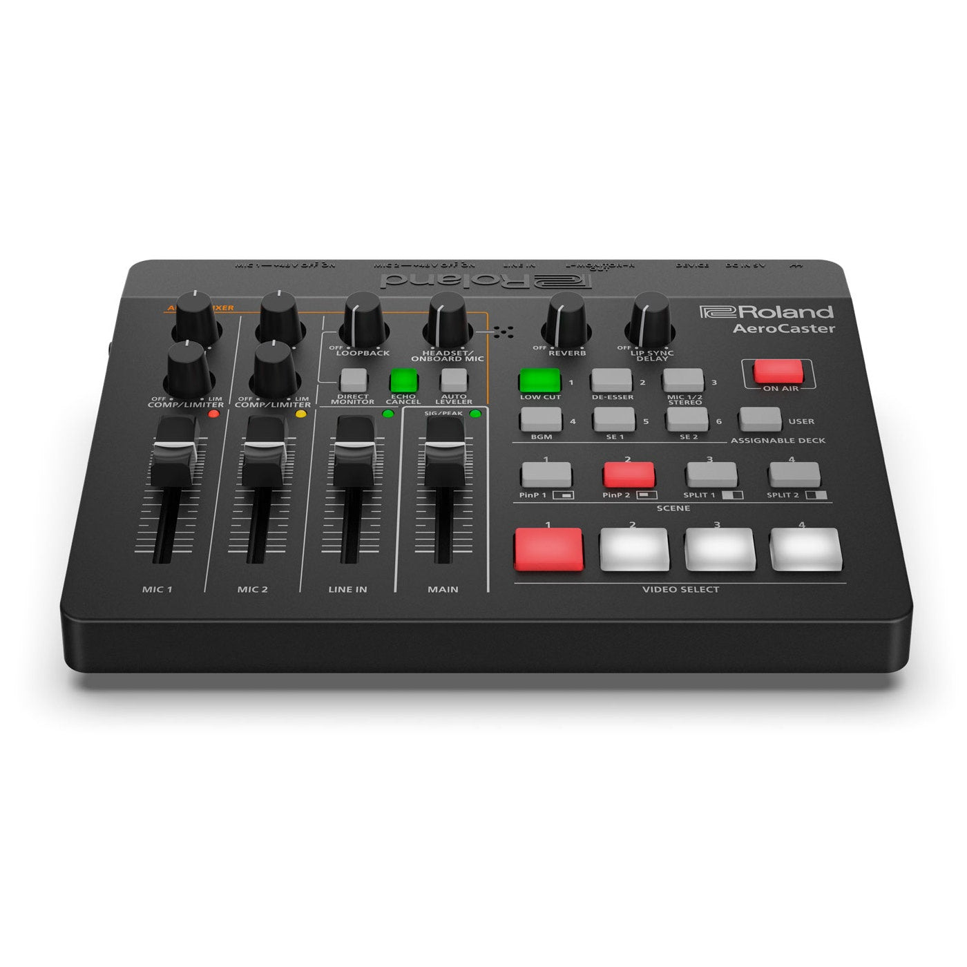 Roland AeroCaster VRC-01 Audio Interface and Control Surface Livestreaming System