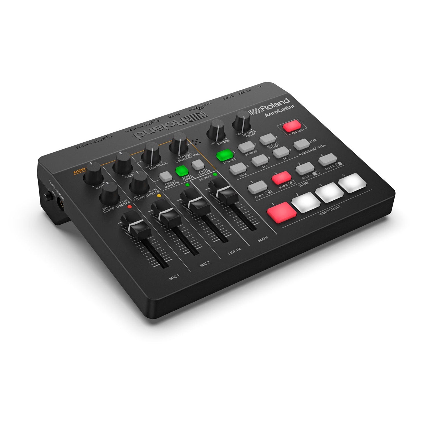 Roland AeroCaster VRC-01 Audio Interface and Control Surface Livestreaming System