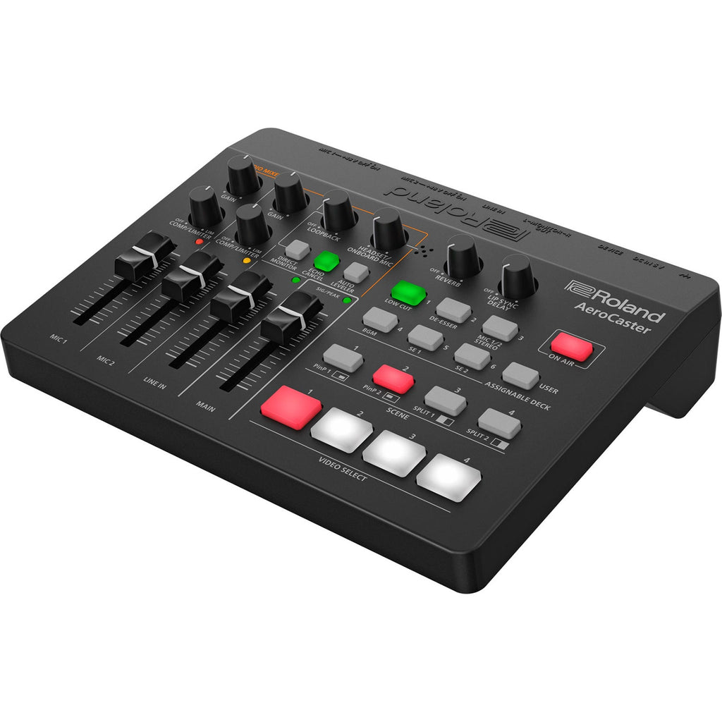 Roland AeroCaster VRC-01 Audio Interface and Control Surface Livestreaming System