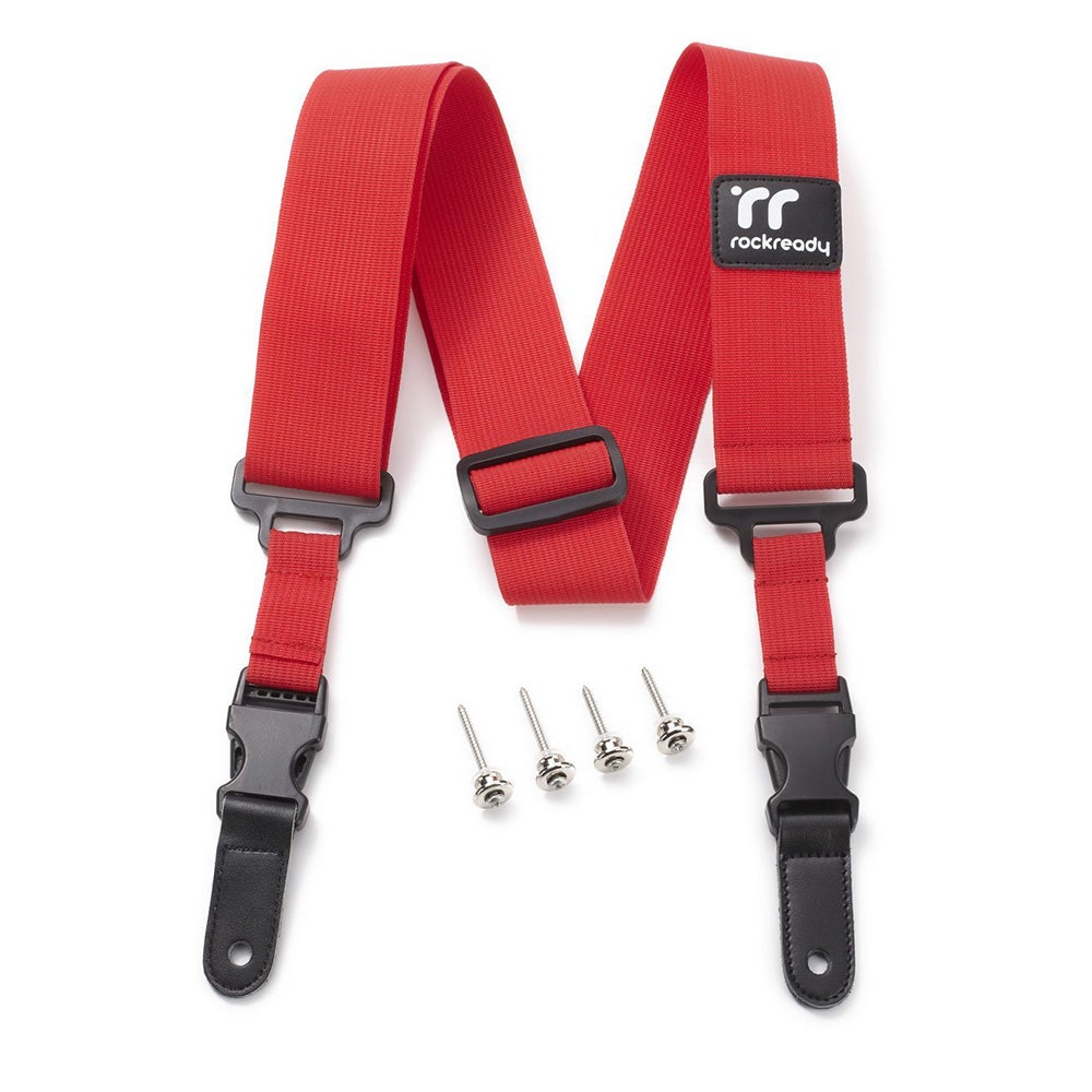 Rockready Snap! Guitar Strap - Red