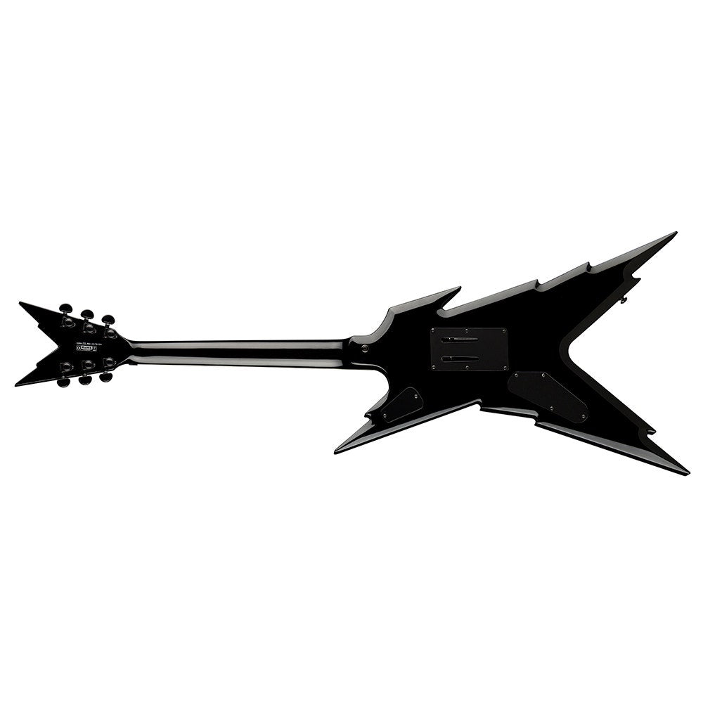 Dean Guitars Dimebag Darrell Razorbolt Electric Guitar with Case (Black/Red Finish)