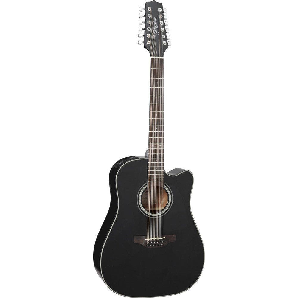 Takamine GD30CE-12 Dreadnought Cutaway 12-String Acoustic-Electric Guitar - Black (B-STOCK)