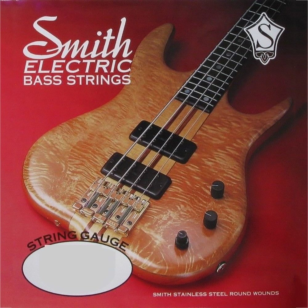 Ken Smith SRM-L Slick Round Electric Bass Strings, Medium Light (44-103)