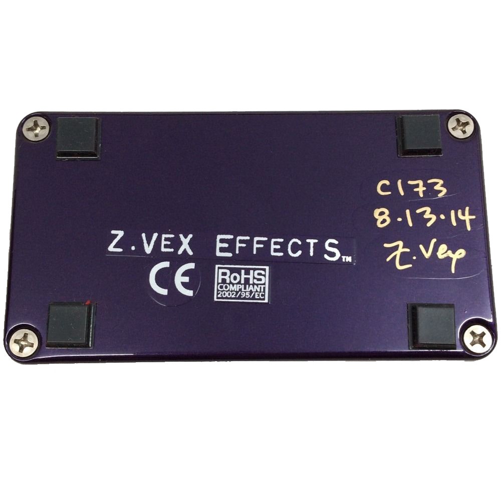 ZVEX Double Rock Distortion Guitar Effects Pedal - Hand Painted Edition