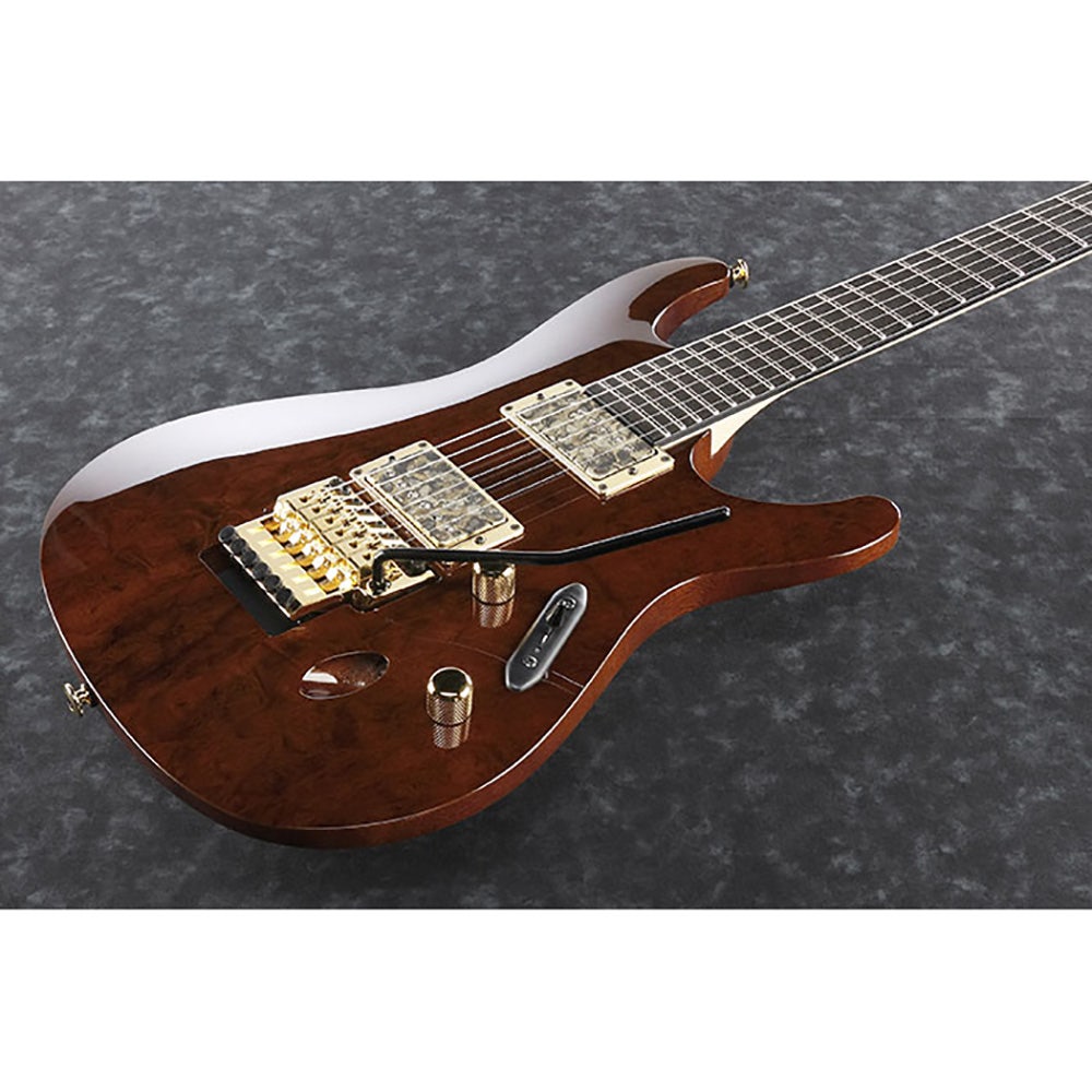 Ibanez S6UC DM S Prestige Uppercut Electric Guitar with Case - Dark Mocha (B-STOCK)