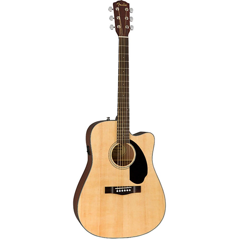 Fender CD-60SCE Concert Acoustic-Electric Guitar - Natural