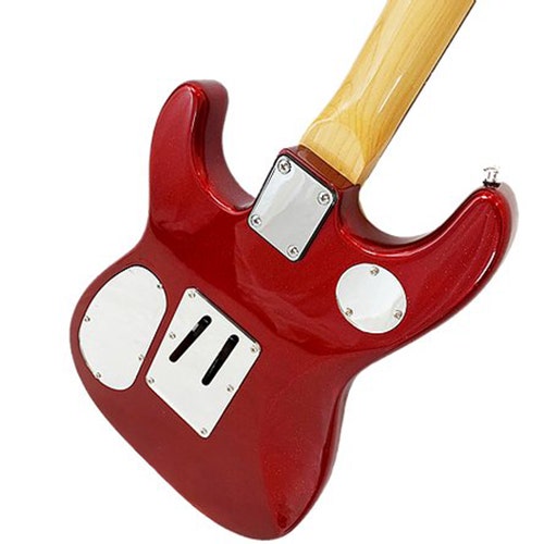 Sawtooth ES Hybrid Series Electric Guitar, Sandal Wood Fretboard, Blood Red Sparkle