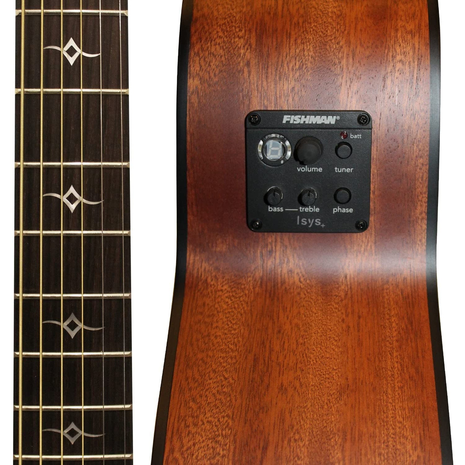 Sawtooth ST-MH-AEJJR Mahogany Mini Jumbo Acoustic Electric Guitar, Satin Finish