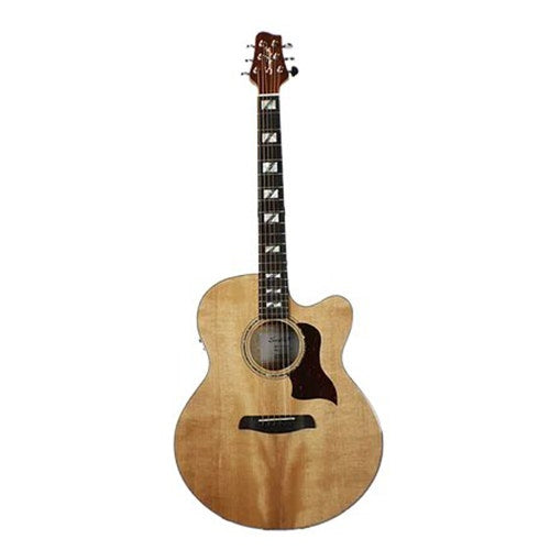 Sawtooth ST-MPL-AEJC Jumbo Acoustic Electric Guitar, Solid Spruce Top