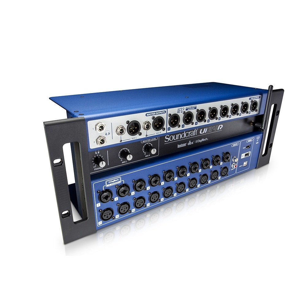 Soundcraft Ui24R 24-Channel Digital Mixer/USB Multi-Track Recorder with Wireless Control (Open Box)