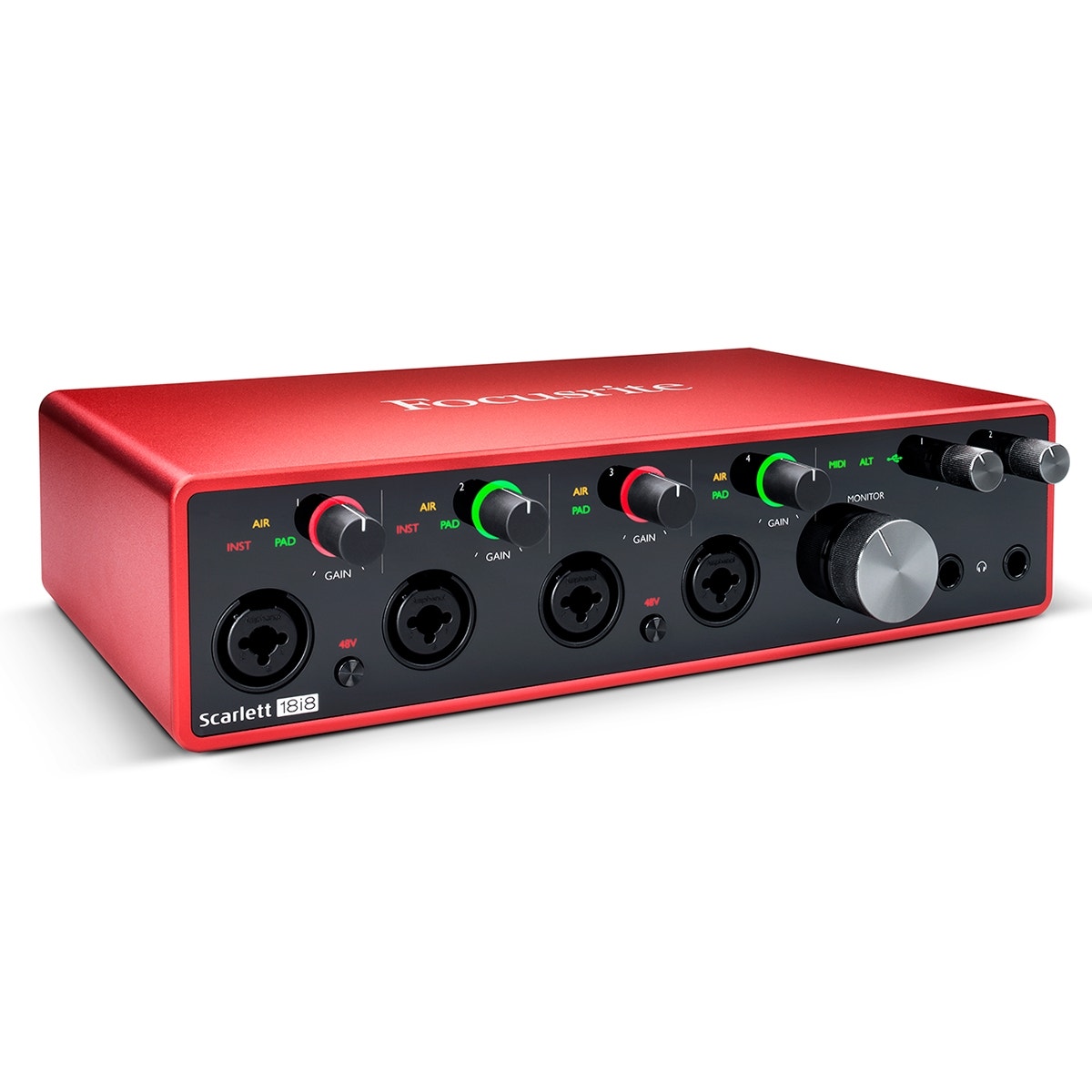 Focusrite Scarlett 18i8 3rd Gen 18-in, 8-out USB Audio Interface ( Open Box )