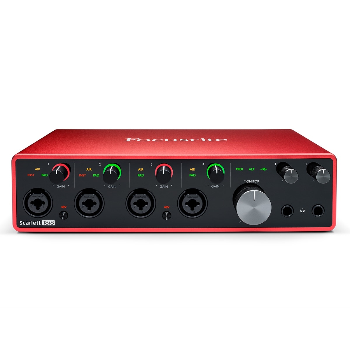 Focusrite Scarlett 18i8 3rd Gen 18-in, 8-out USB Audio Interface ( Open Box )