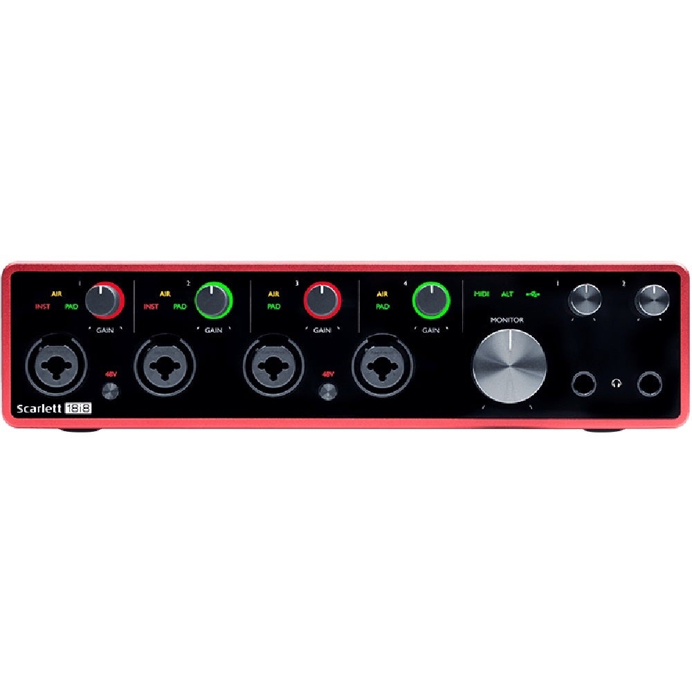 Focusrite Scarlett 18i8 3rd Gen 18-in, 8-out USB Audio Interface ( Open Box )