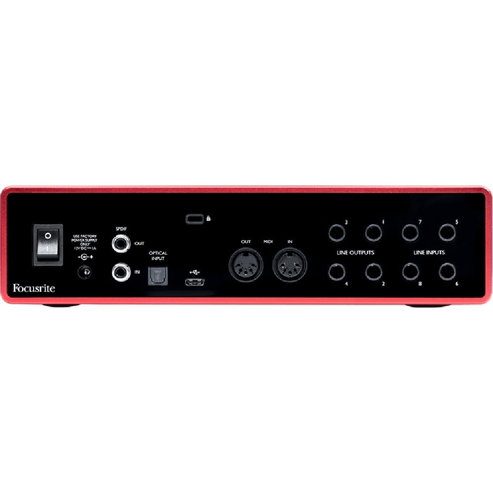 Focusrite Scarlett 18i8 3rd Gen 18-in, 8-out USB Audio Interface ( Open Box )