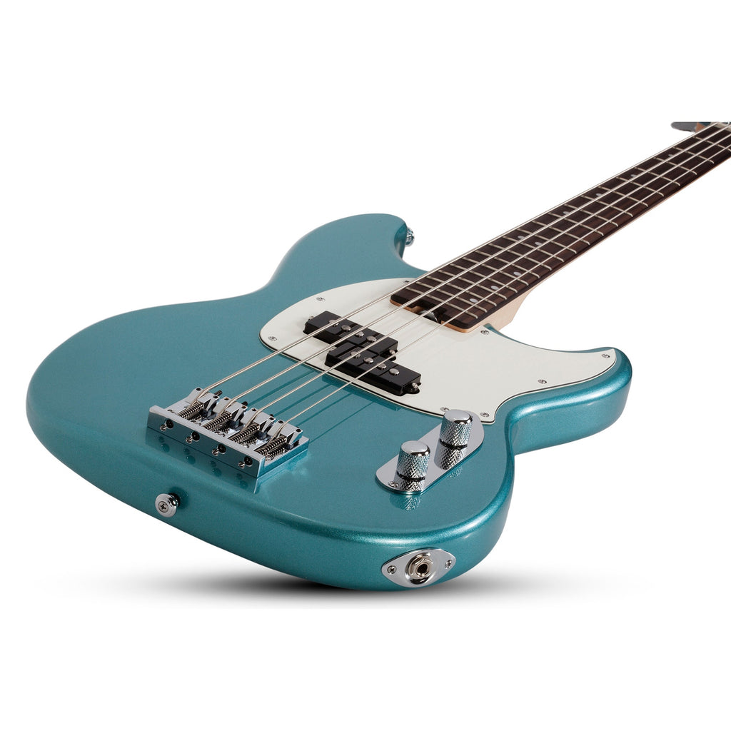 Schecter 1441 Banshee Bass Guitar, Rosewood Fretboard, Vintage Pelham Blue (VPHB)