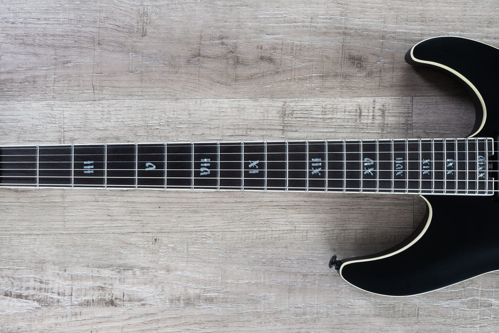 Schecter Guitars 1348 C-1 FR S SLS Evil Twin Electric Guitar Satin Black