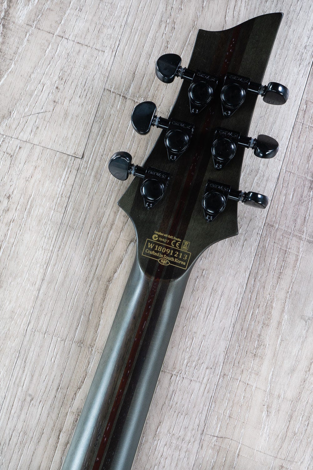 Schecter Guitars 1348 C-1 FR S SLS Evil Twin Electric Guitar Satin Black