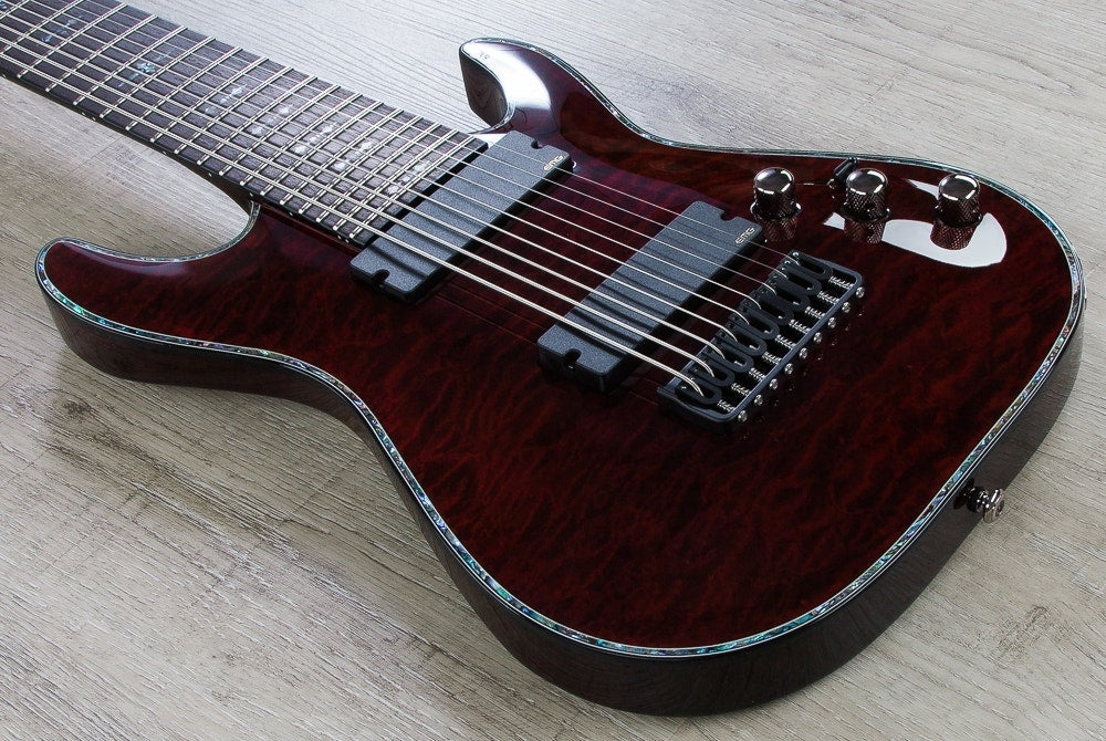 Schecter Hellraiser C-9 9-String Electric Guitar - Black Cherry (Open Box)