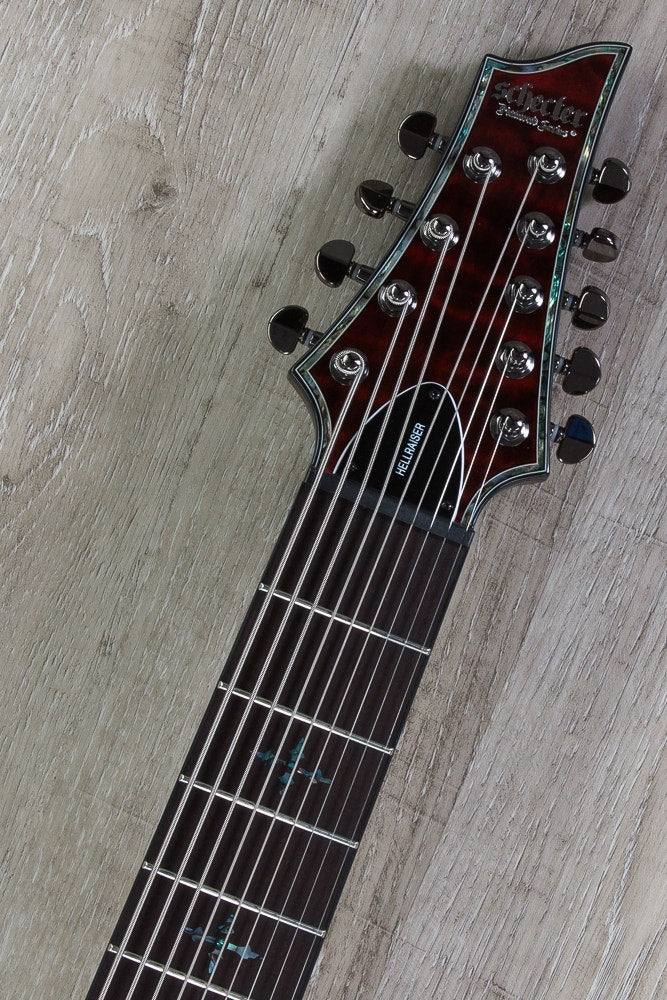 Schecter Hellraiser C-9 9-String Electric Guitar - Black Cherry (Open Box)