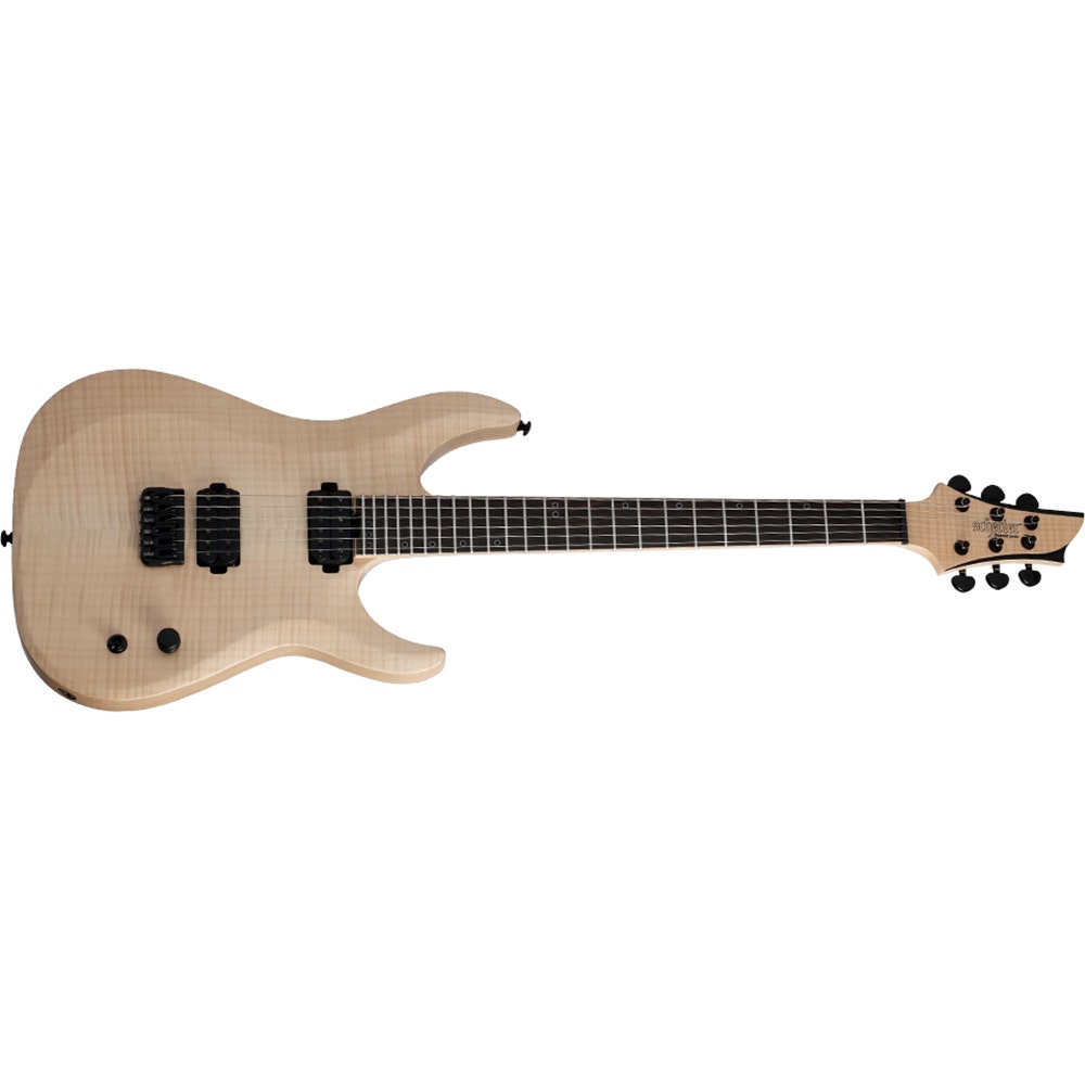 Schecter KM-6 MKII Keith Merrow Signature Electric Guitar with Seymour Duncan Pickups in Natural Pearl