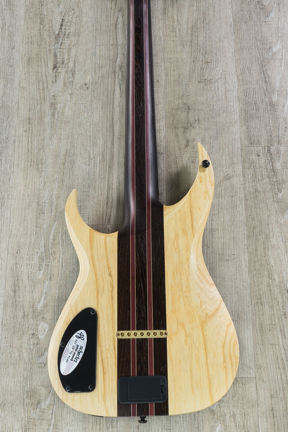 Schecter Keith Merrow KM-7 MK-III Artist Electric Guitar, Ebony Fretboard - Trans Black Burst (Open Box)
