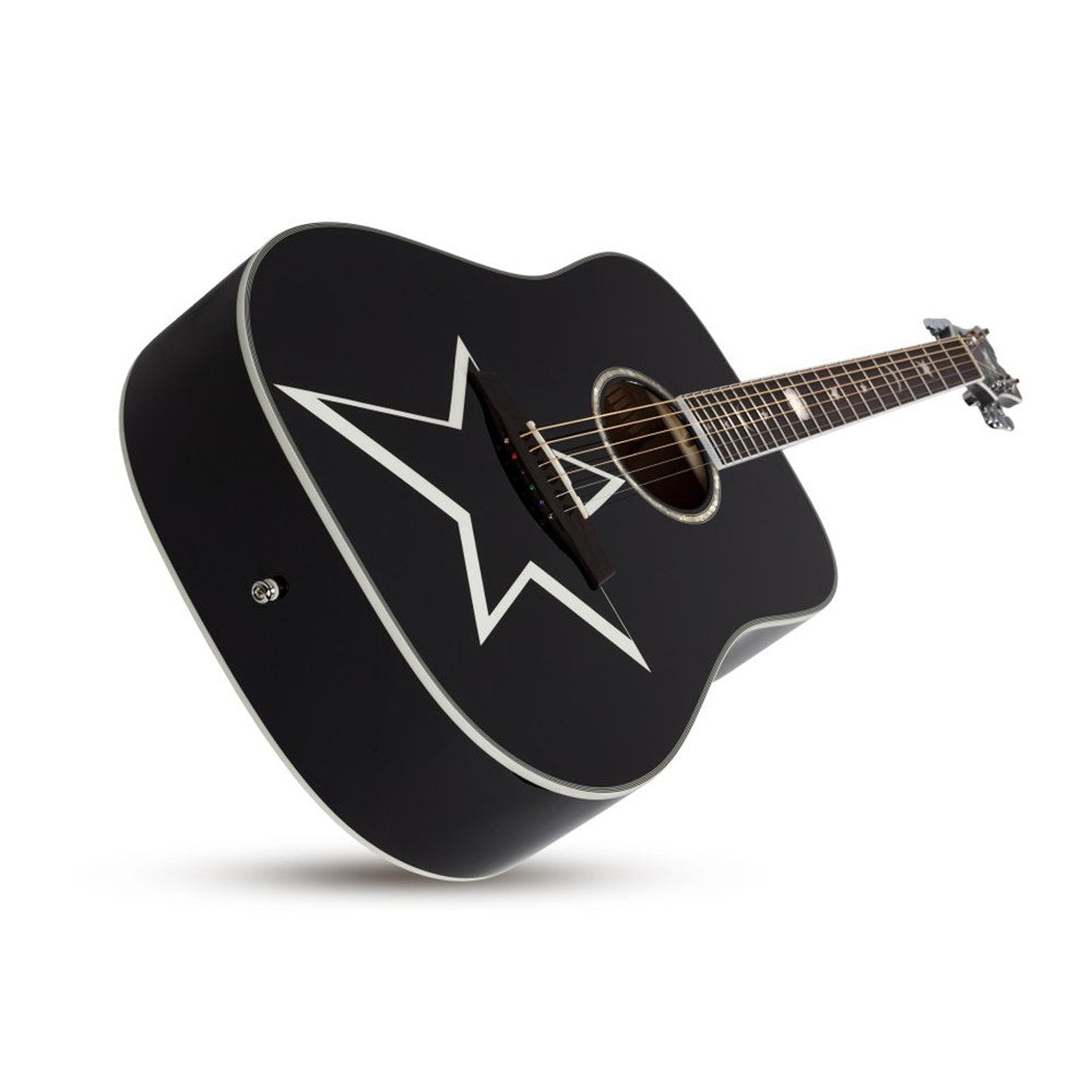 Schecter 283 Robert Smith RS-1000 Busker Acoustic Guitar, Solid Spruce Top